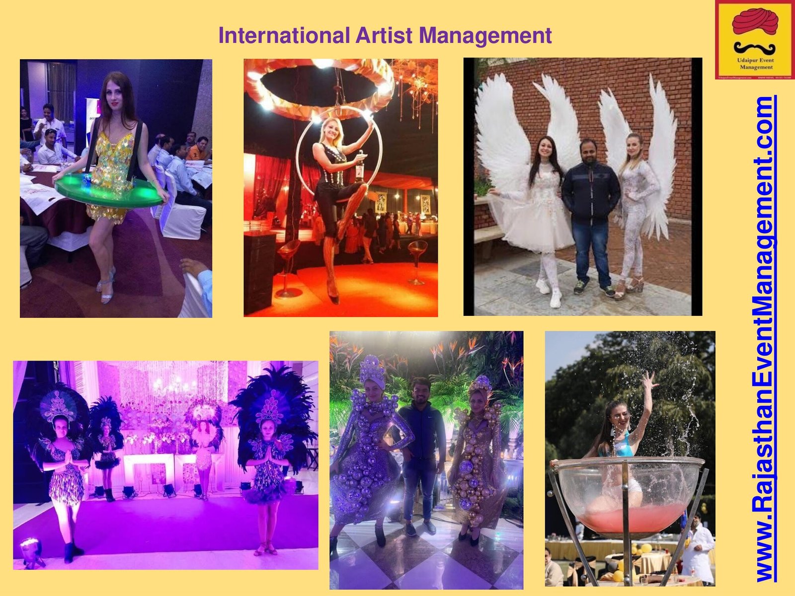 International Artist Management - Rajasthani wedding artist management service