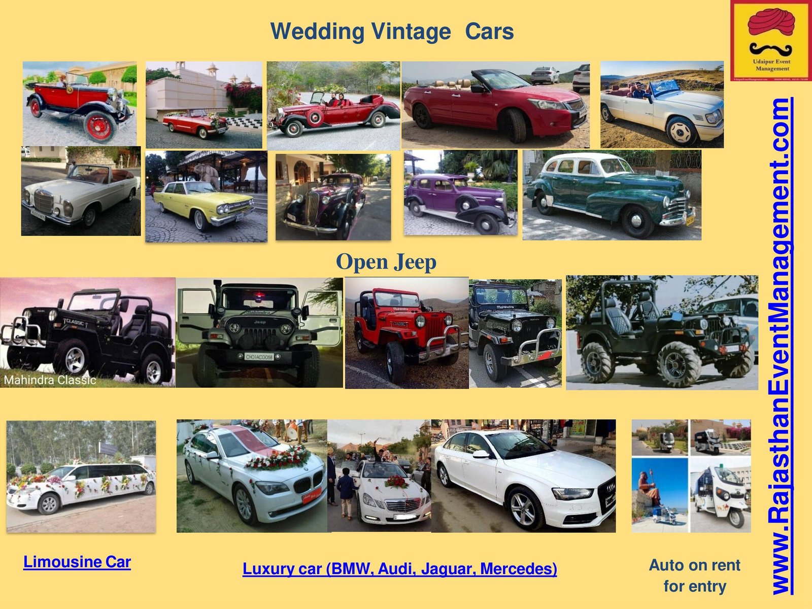 Wedding Vintage Cars & Transportation - Rajasthani wedding artist management service