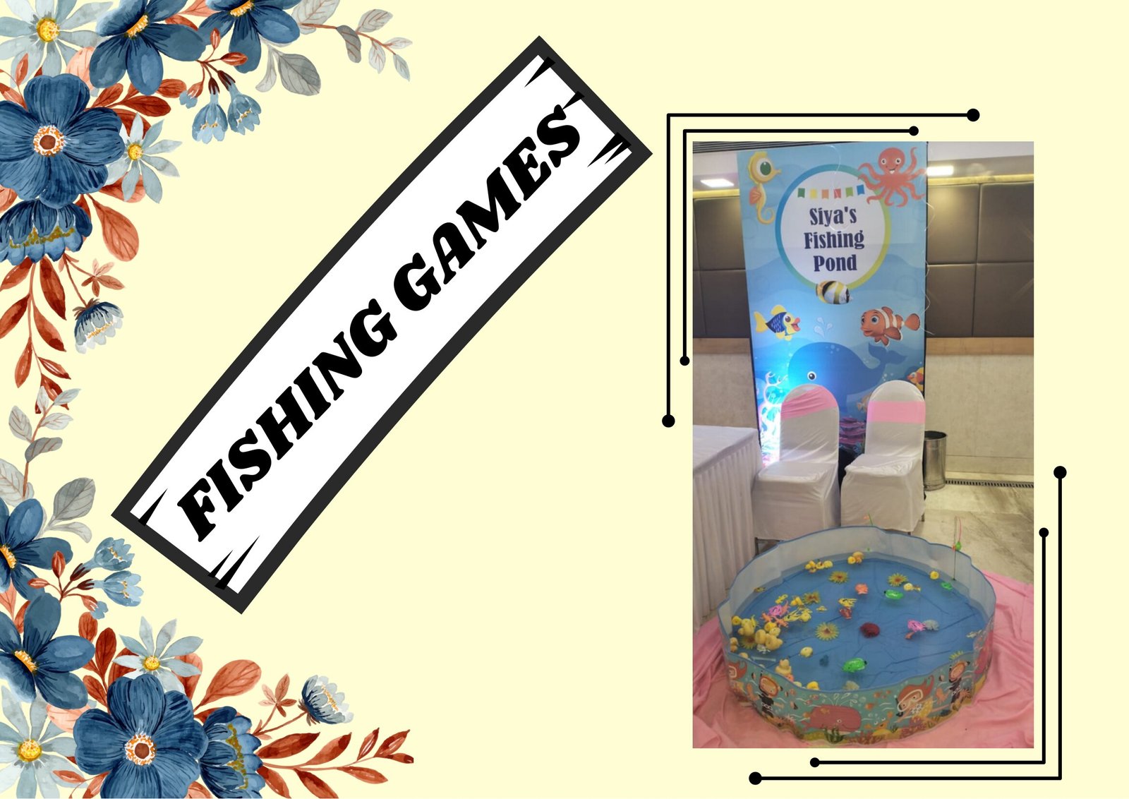 Fishing Games - carnival game stall for wedding and events