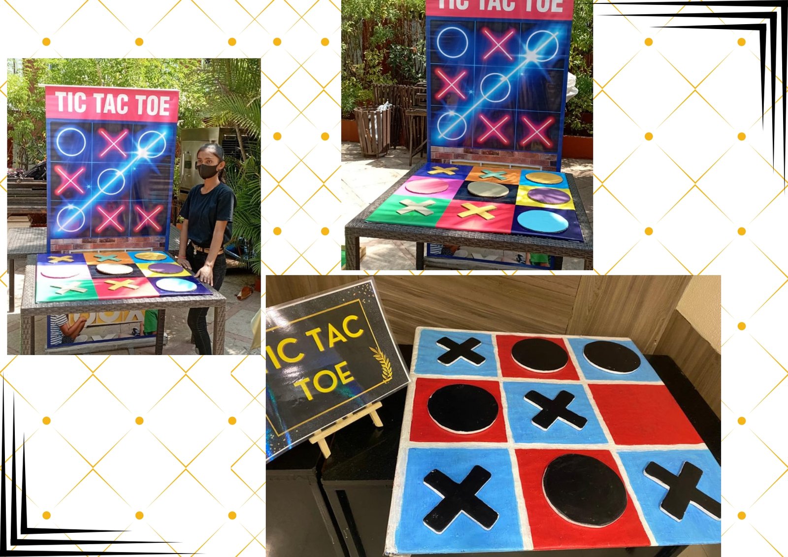 Tic Tac Toe carnival game