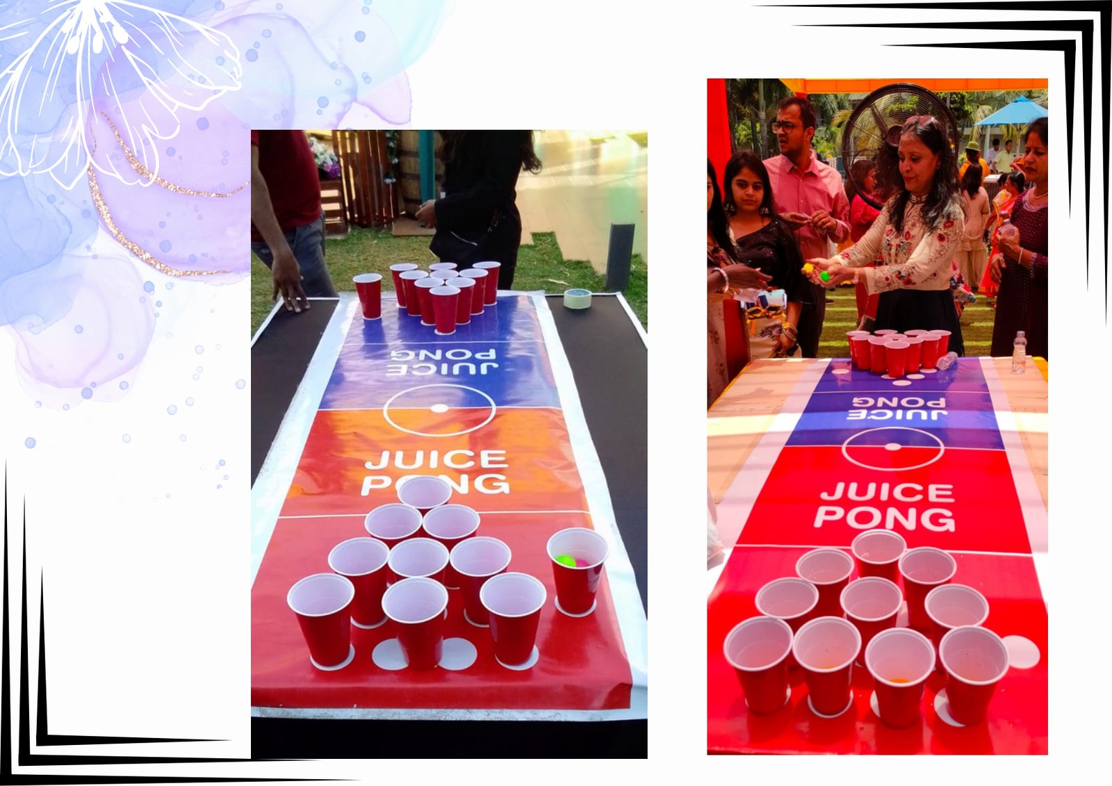 Juice Pong carnival game
