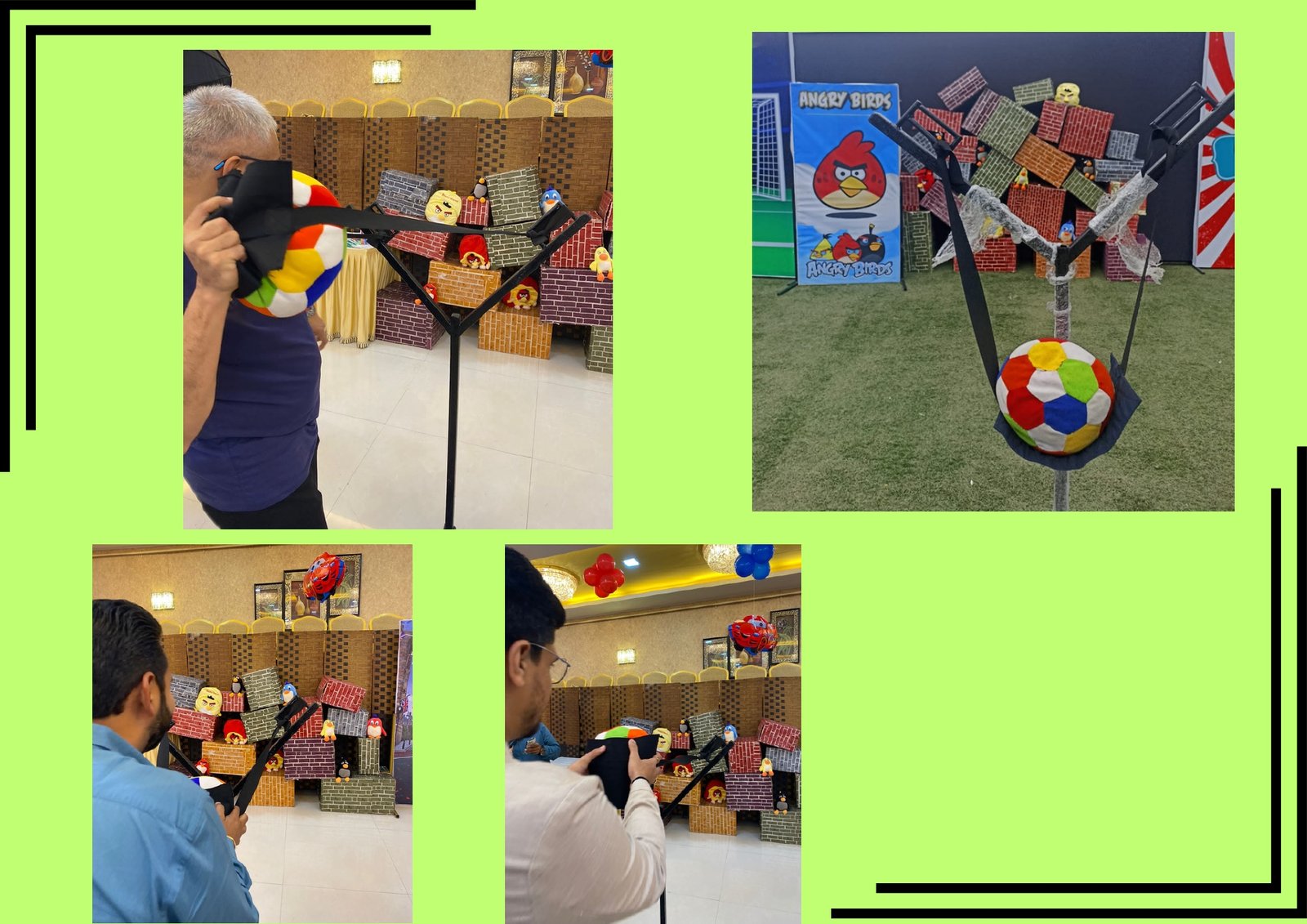 Angry Birds Slingshot carnival game